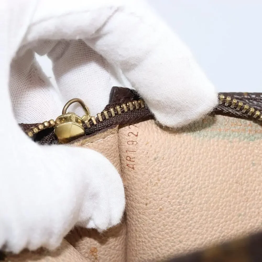 Louis Vuitton Monogram Bucket PM Accessory Pouch Brown